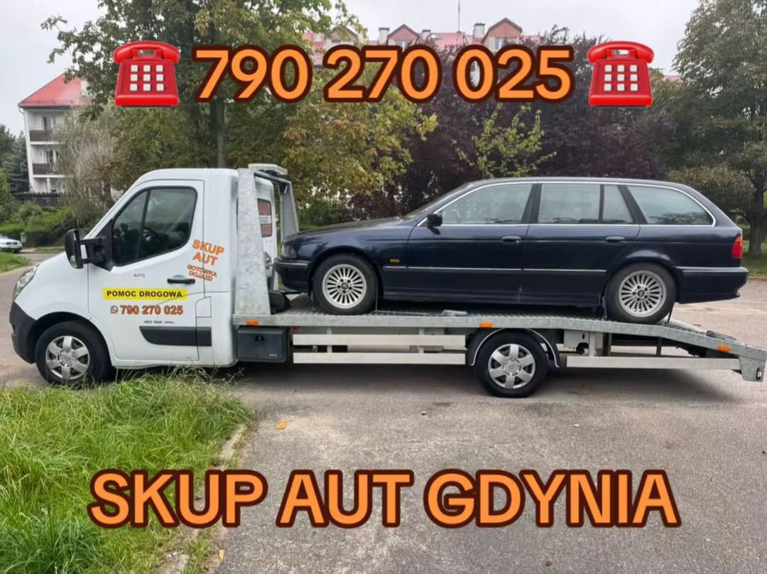 Skup Aut Gdynia – Darmowa Laweta, Szybki Dojazd i Obsługa Wszystkich Dzielnic